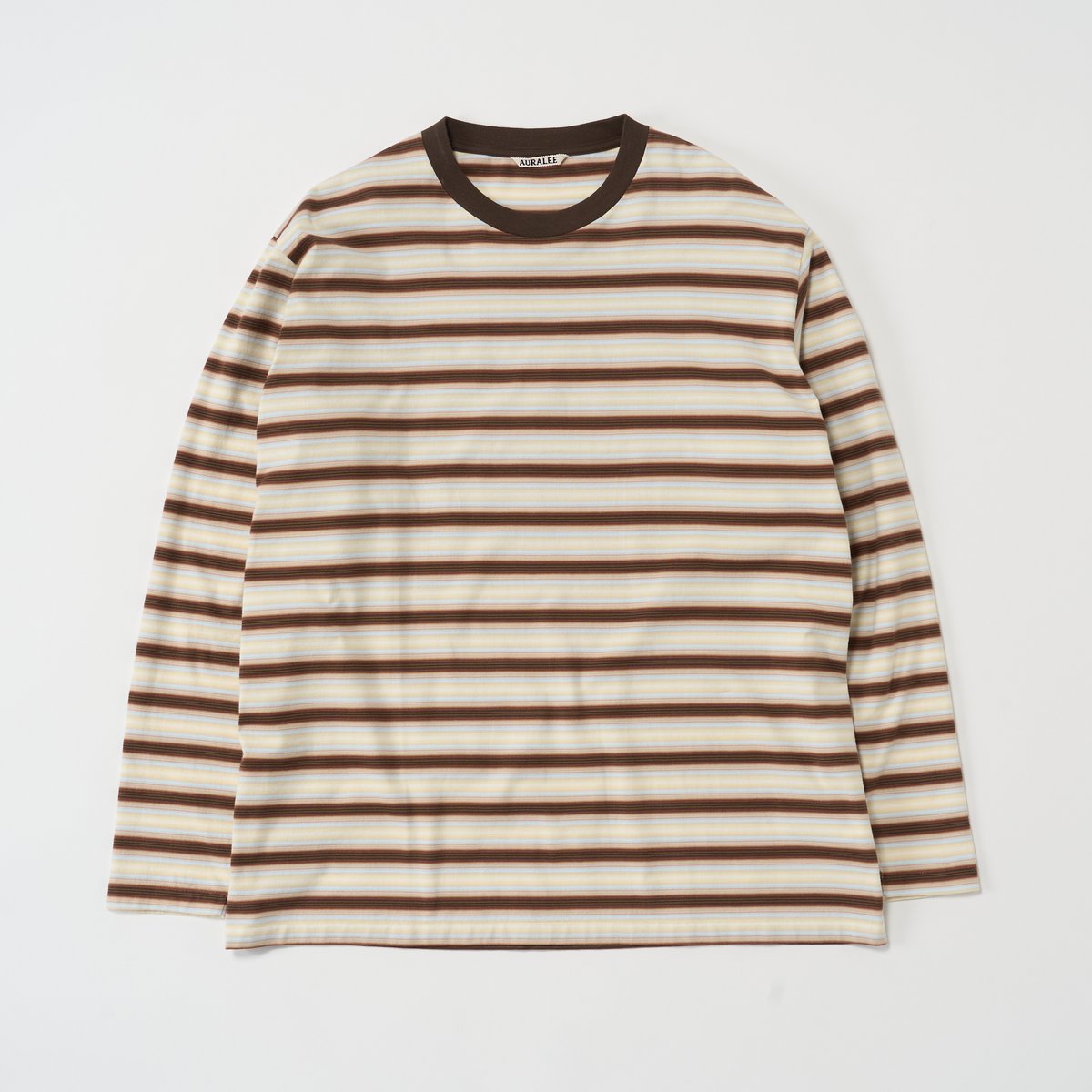 AURALEE (オーラリー) / Gradient Stripe jersey L/S Te