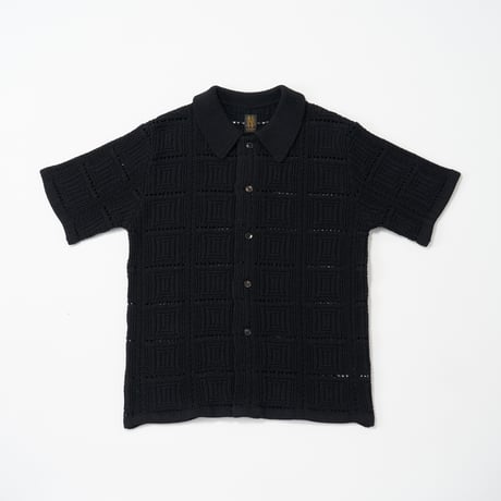 BATONER (バトナー) / Graccy Lace Half Sleeve Knit Shirt for COC