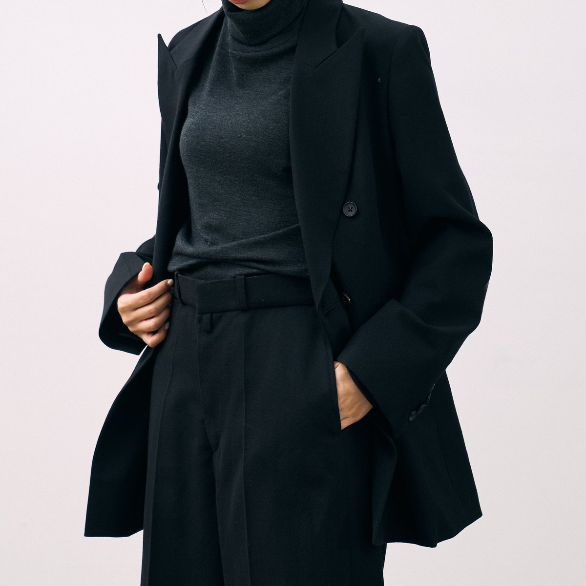 blurhms (ブラームス) / Wool Gabardine Trousers | HIB