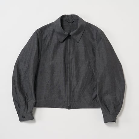 blurhms (ブラームス) / Silk-Wo-Co Zip Short Jacket