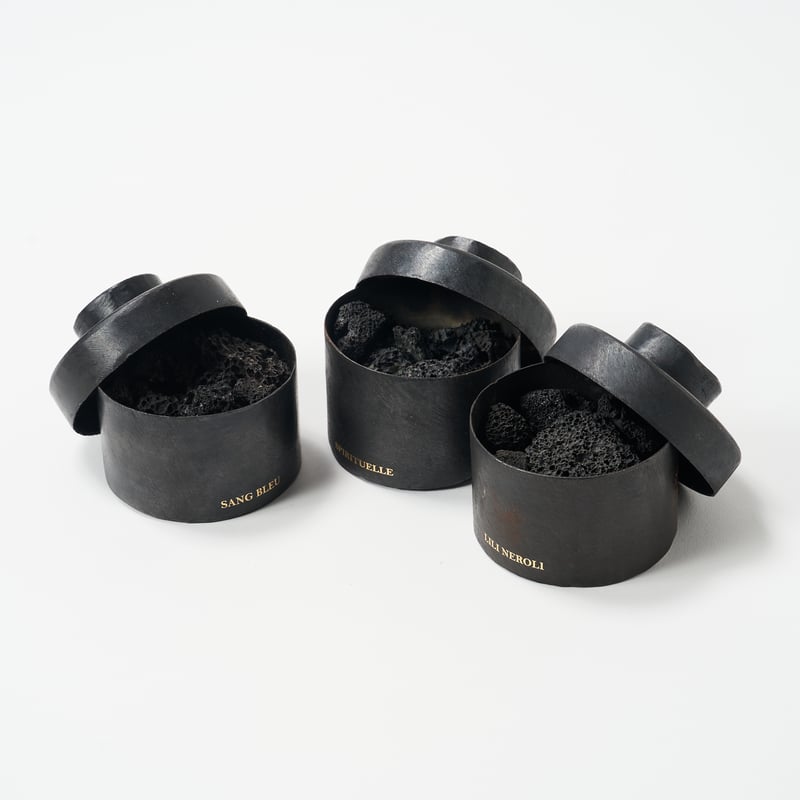 マドエレン MAD et LEN ポプリ 溶岩石　アロマ 溶岩石と樹脂のポプリ「MAD et LEN（マドエレン）」。植物の優しい香り