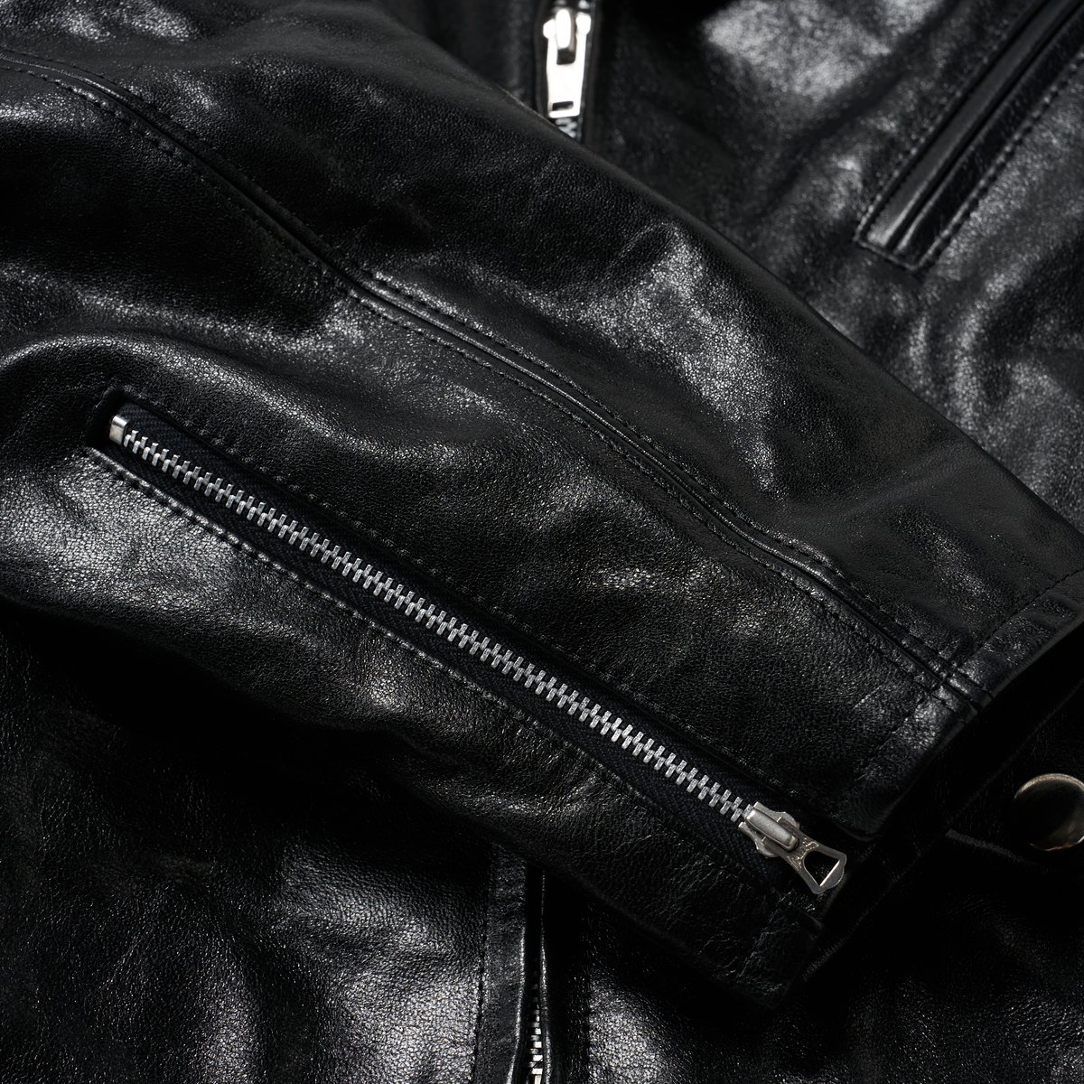 AURALEE (オーラリー) / Lamb Leather Riders Jacket |