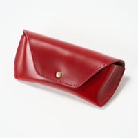 DIFFUSER（ディフューザー）/ OIL LEATHER EYEWEAR CASE / Red Brown & Brown