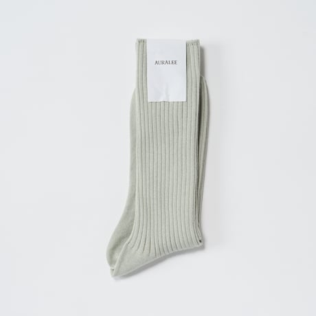 AURALEE (オーラリー) / *Giza High Gauge Socks