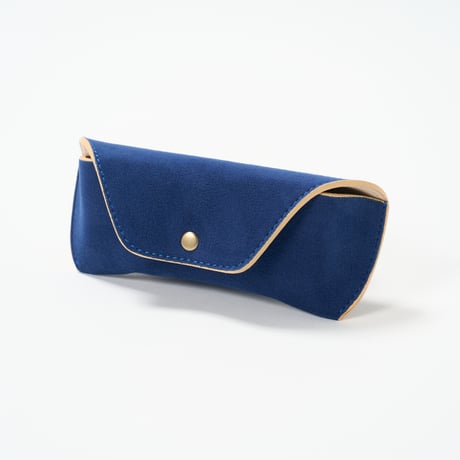 DIFFUSER（ディフューザー）/ TECH SUEDE EYEWEAR CASE - S size / Navy & Natural