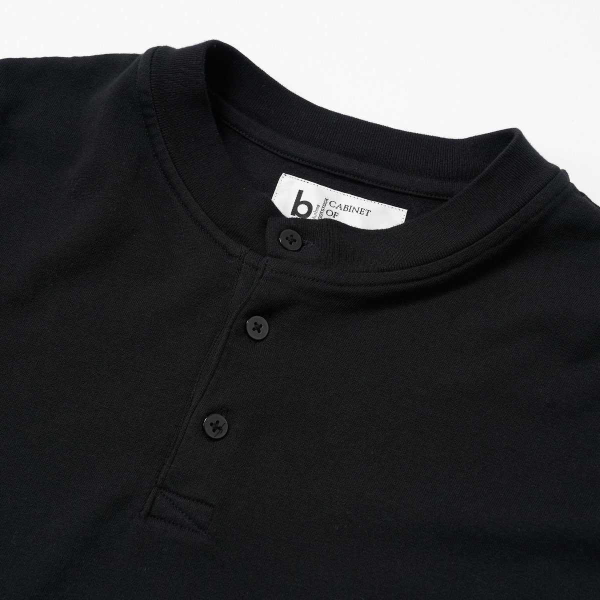 blurhms ROOTSTOCK(ブラームスルーツストック） / Classic Henley-neck Tee for COC