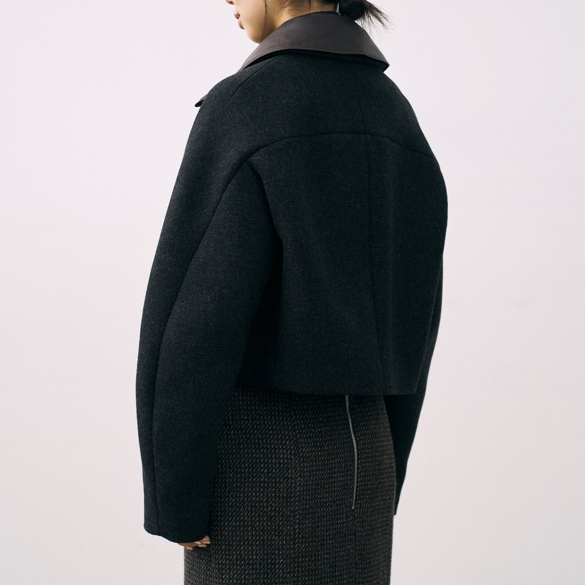 AURALEE (オーラリー) / Shetland Wool Double Cloth Bl