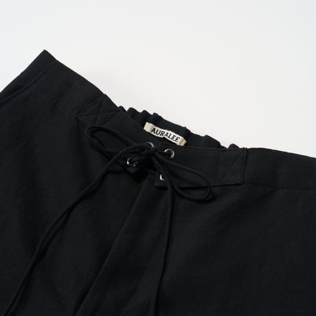 AURALEE (オーラリー) / Wool Cotton Linen OX Drawstring Pants