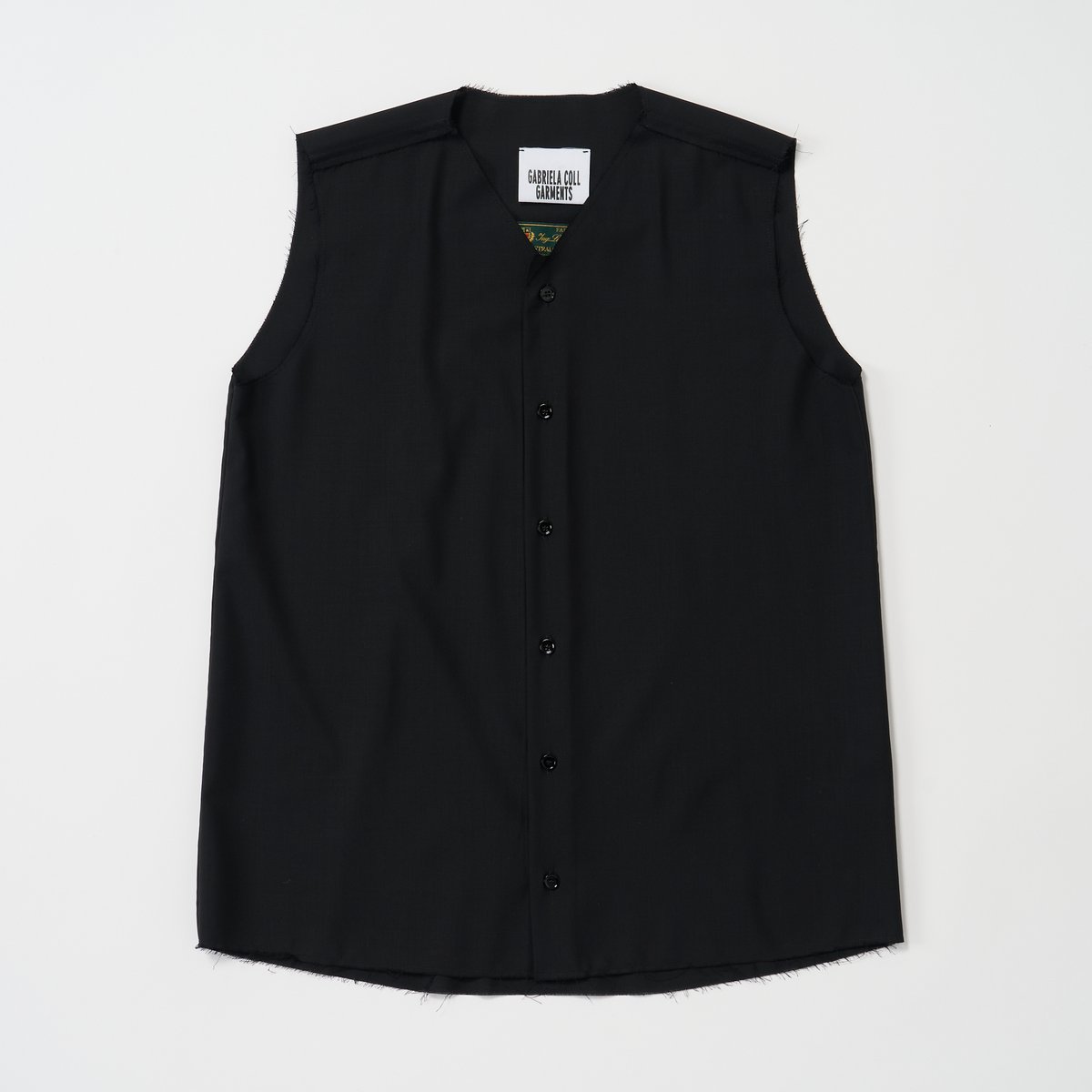 GABRIELA COLL GARMENTS / SLEEVELESS ブラウス GABRIELA COLL GARMENTS【 LORO PIANA FINE WOOL SLEEVELESS