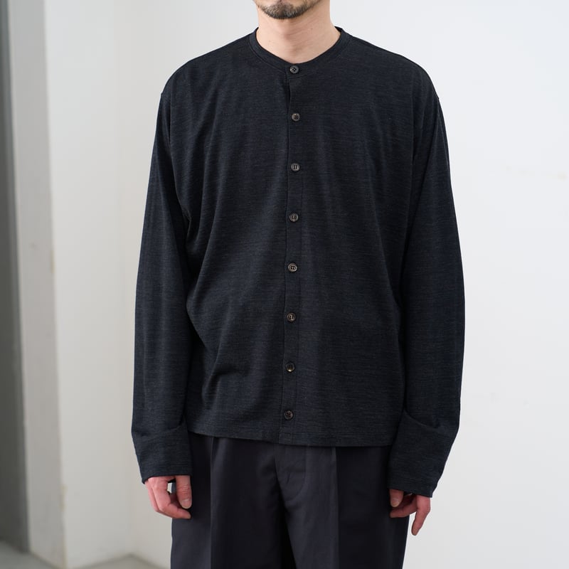 トップス BATONER SUMMER WOOL KNIT BATONER (バトナー) / Summer Wool OverSized T-Shirt
