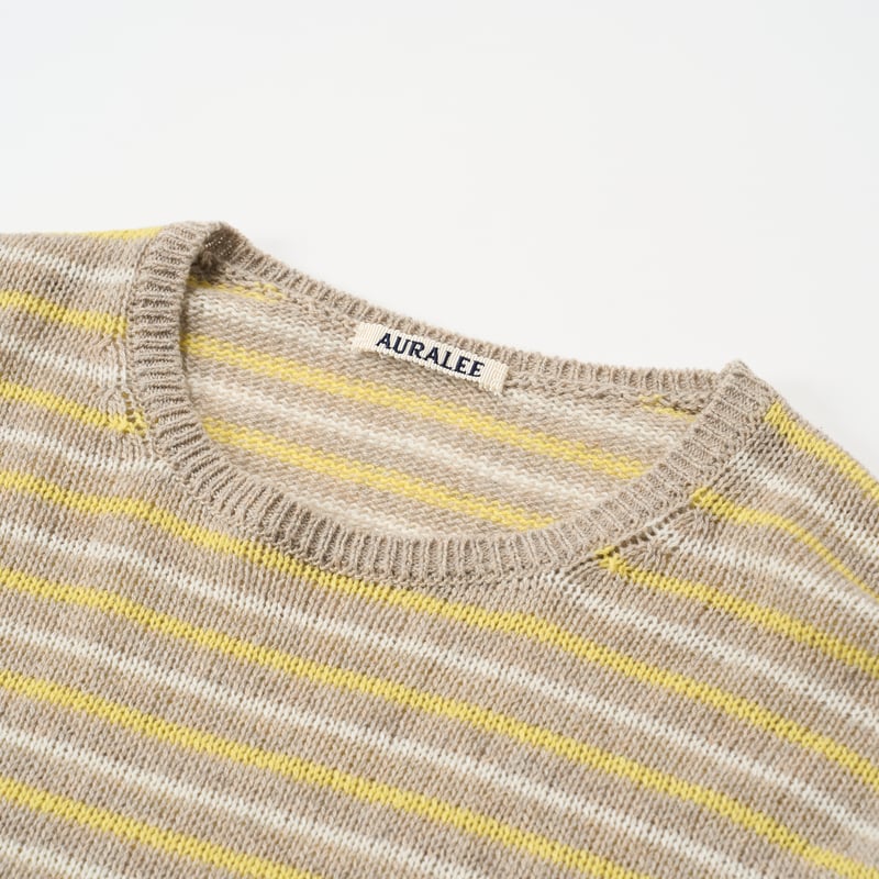 AURALEE (オーラリー) / Summer Cashmere Knit PO | HIB