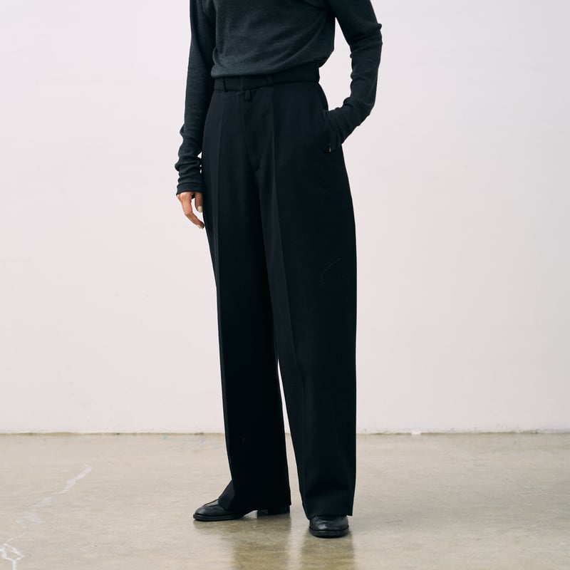 blurhms (ブラームス) / Wool Gabardine Trousers | HIB
