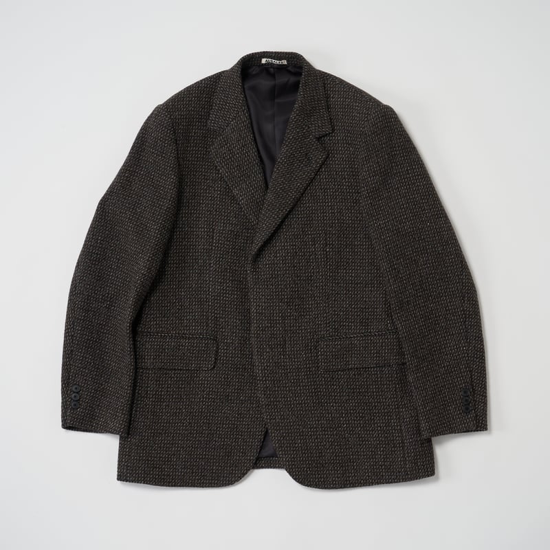 AURALEE (オーラリー) / Alpaca Wool Silk Tweed Over J