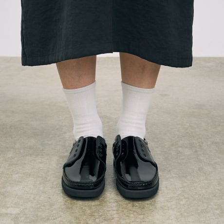 Padomore&Barnes×GOOD OL' (パドモアアンドバーンズ×グッドオル) / Apron Shoe Slip On Special Patent Specification