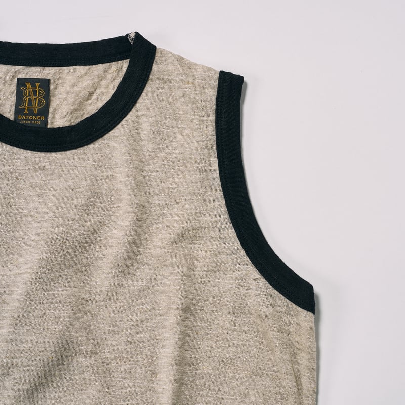 BATONER (バトナー) / Normandy Linen No Sleeve for C