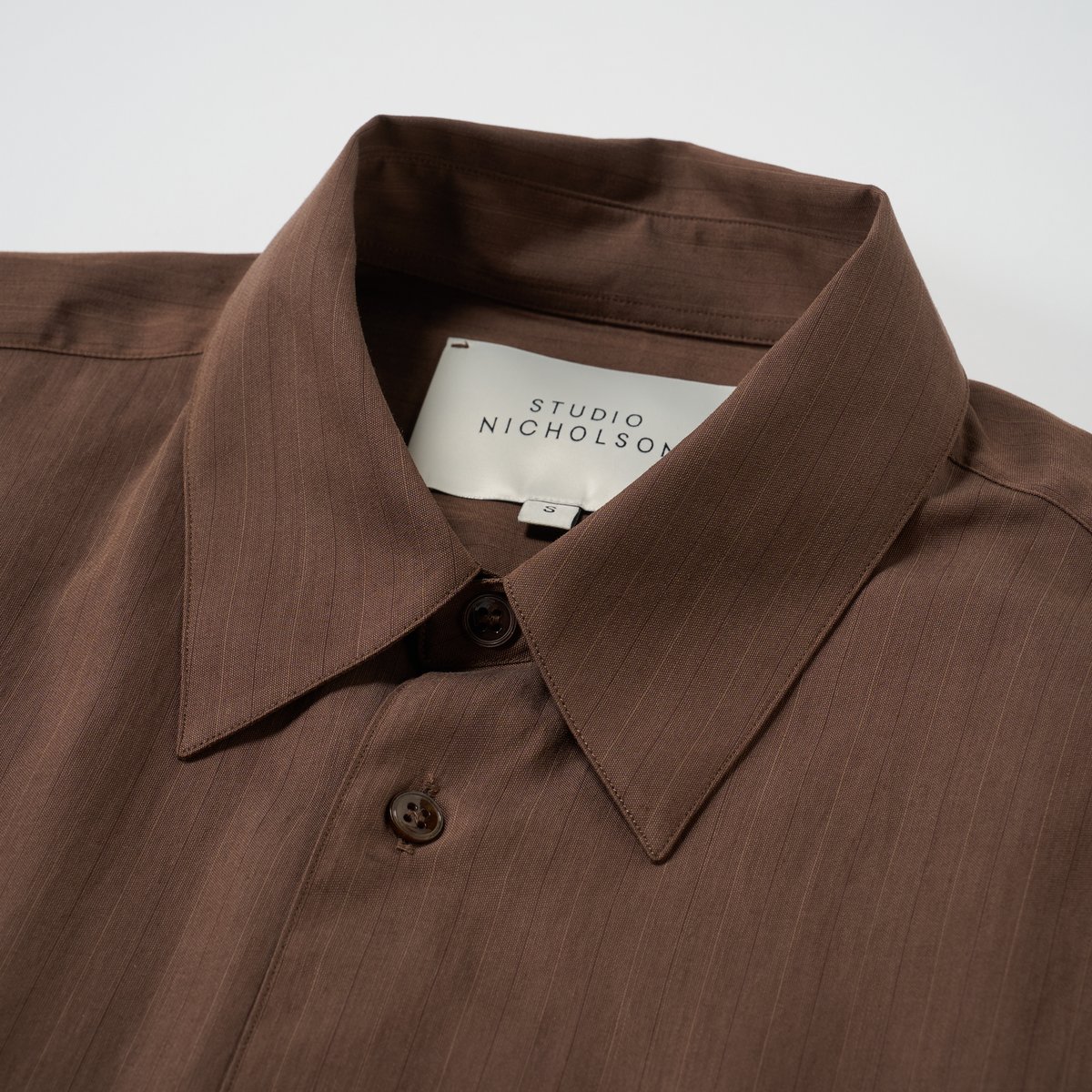 STUDIO NICHOLSON サイズ1 ブラウン STUDIO NICHOLSON SQUARE BROWN - Mens | rroomm onlinestore