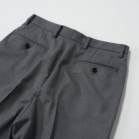 YLEVE (イレーヴ) / Super120'S Chambray Wool 3Tack Trousers