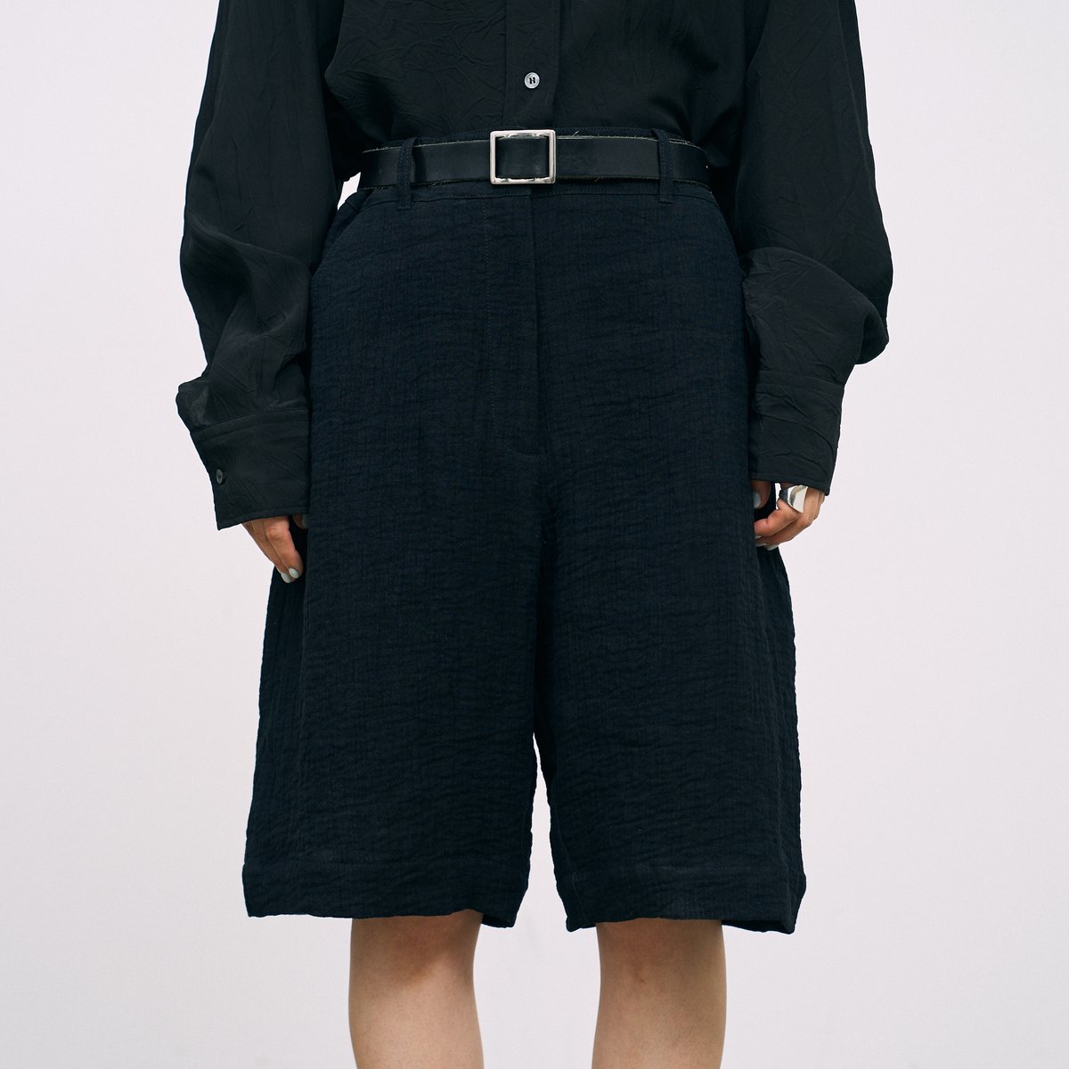 STUDIO NICHOLSON (スタジオニコルソン) / Wide Leg Shorts
