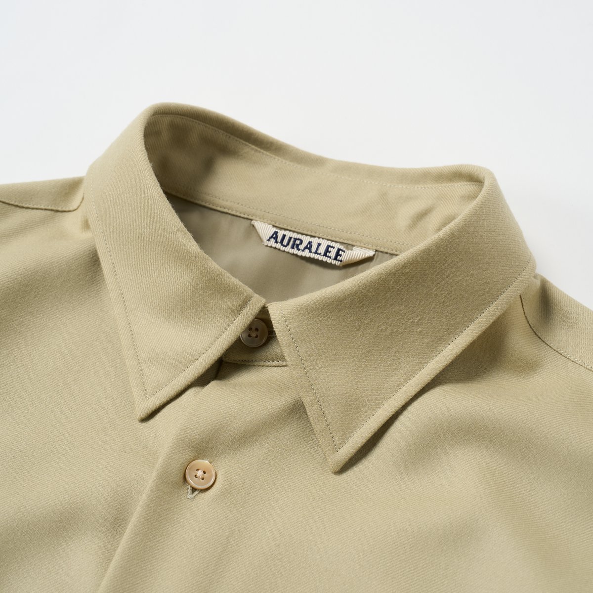 AURALEE (オーラリー) / Super Light Wool Shirt | HIBI