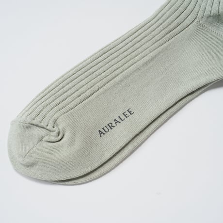 AURALEE (オーラリー) / *Giza High Gauge Socks