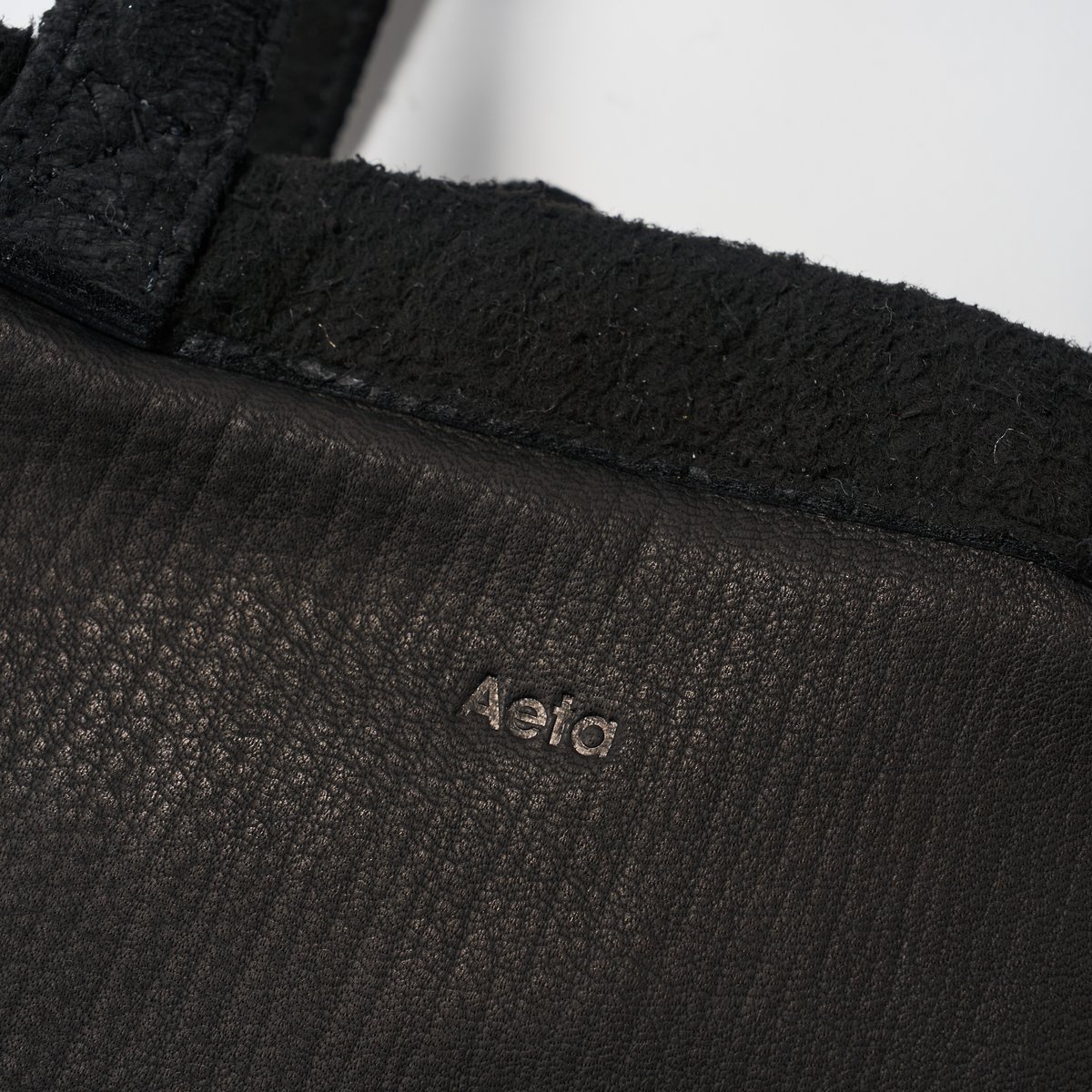 Aeta(アエタ) / Back side skin Flat Tote : Mini | H