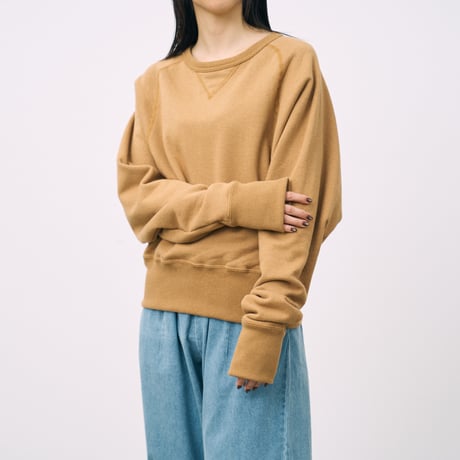 SEEALL (シーオール) / Slit Sleeve Sweat
