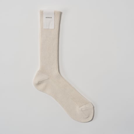 AURALEE (オーラリー) / *Cotton Cashmere Low Gauge Socks