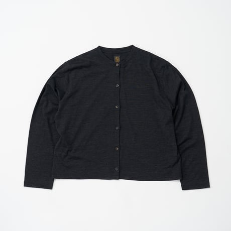 BATONER (バトナー) / Summer Wool Crew Cardigan for COC