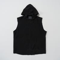 GABRIELA COLL GARMENTS (ガブリエラ コール ガーメンツ) / Cupro Sleeveless Hooded Zipper Top