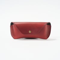 DIFFUSER（ディフューザー）/ HORWEEN LEATHER EYEWEAR CASE 2 / Bordeaux & Black