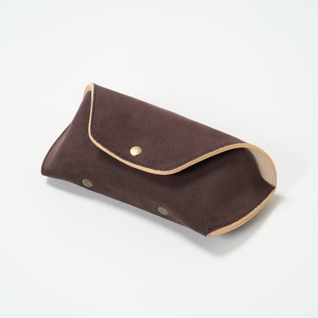DIFFUSER（ディフューザー）/ TECH SUEDE EYEWEAR CASE / Black & Natural
