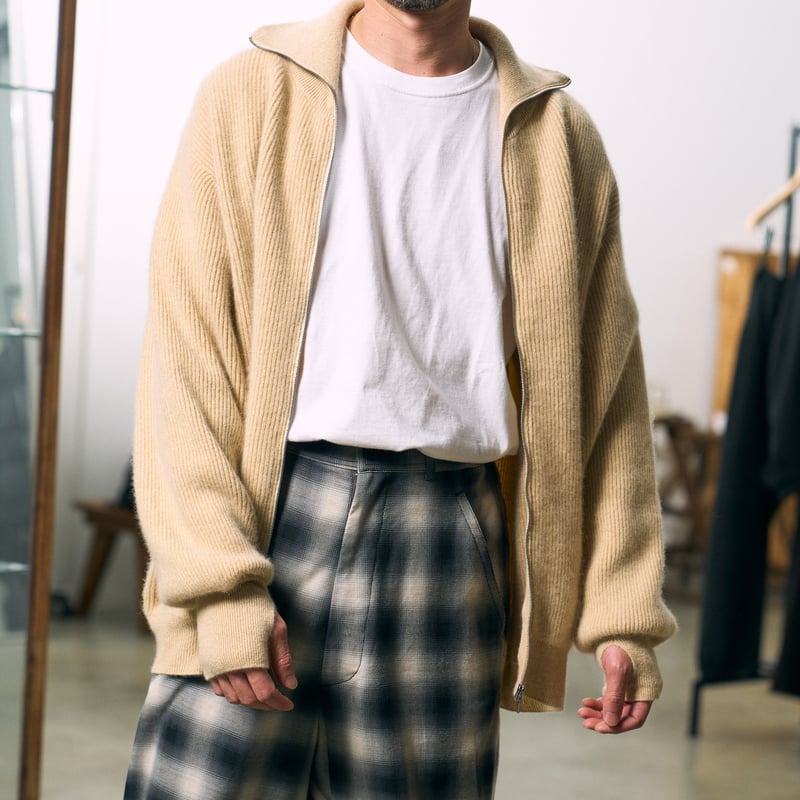 BATONER (バトナー)/ Cashimere Fox Drivers Knit for BATONER (バトナー)/ Cashimere Fox Drivers Knit for