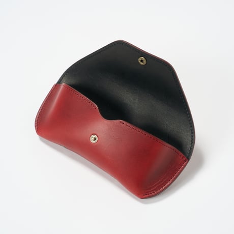 DIFFUSER（ディフューザー）/ HORWEEN LEATHER EYEWEAR CASE 2 / Bordeaux & Black