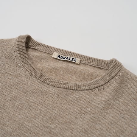 AURALEE (オーラリー) / *Super Fine Cashmere Silk Knit P/O