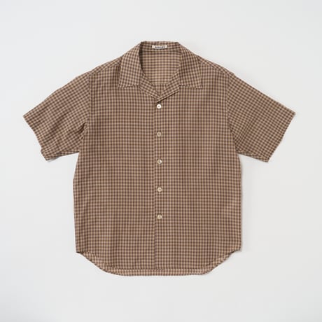 AUBERGE NIVEN ポロシャツ40 comoli auralee AURALEE（オーラリー）ポロシャツ 茶 サイズ:4(M位) メンズ