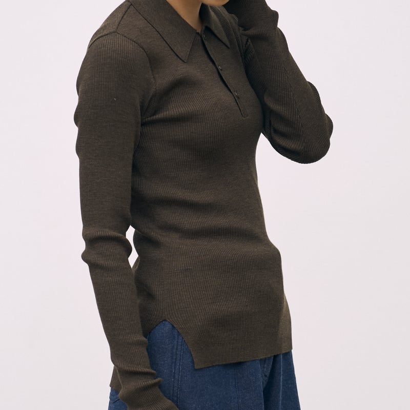 AURALEE (オーラリー) / Super Fine Wool High Gauge Ri
