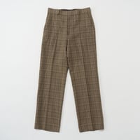 AURALEE (オーラリー) / Silk Linen Nep Check Slacks