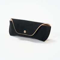 DIFFUSER（ディフューザー）/ TECH SUEDE EYEWEAR CASE - S size / Black & Natural