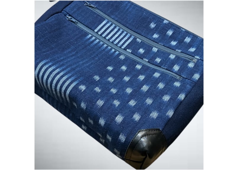 藍染備後かすりショルダーバッグ | towaju