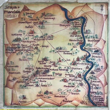 ヴリンダーヴァンMAP