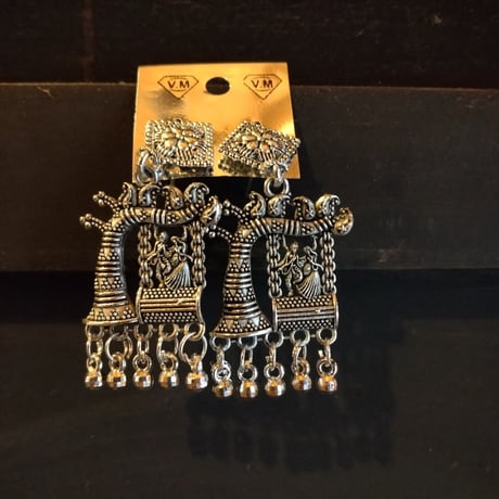 クリシュナとラーダ　k001 ラーダークリシュナ・カード（ポストカードサイズ、6914A