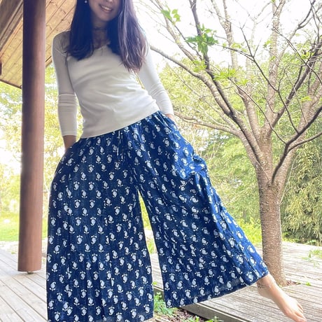 インディゴパンツ①