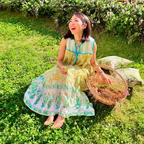 ブロックプリントワンピース | STORES