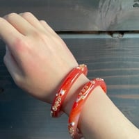 ガラスのバングル 28