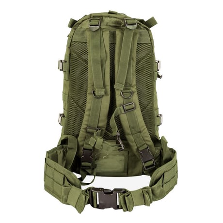 Kombat.UK ミディアムモールアサルトパック 40L Olive Green リュックサック バックパック
