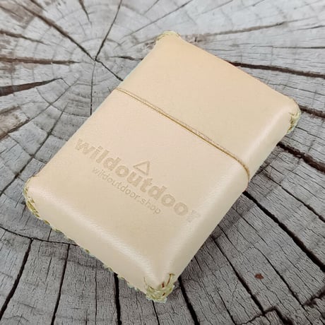 ZIPPO 200用 本革カバー ヌメ革