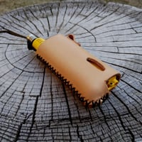 本革 SOTOスライドガストーチカバー キャメル ヌメ革