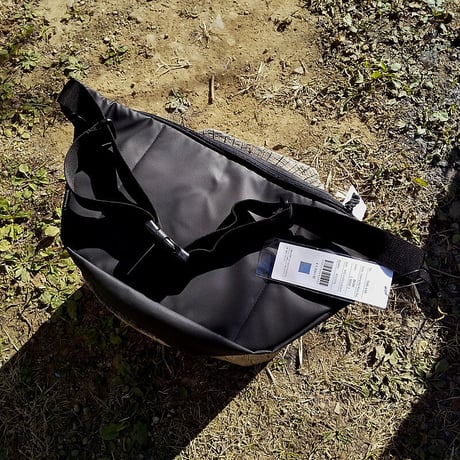 【THRASHER】スラッシャー Coating Big Waist Bag THR-149 BKBK ビッグウエストバッグ ボディバッグ