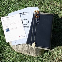ZEN Camps 火消し袋 Mサイズ(32*29cm)カラビナ付 アッシュキャリー 炭処理袋 炭消し袋 炭袋 防水 自立 Ash Carry キャンプ 耐熱性 難燃性 コンパクト 大容量