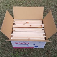 焚き付け用 ひのき 薪(約12kg) 約15～18x360～390mm 箱100サイズ フェザースティック 護摩木